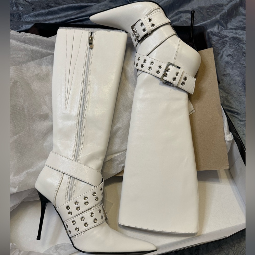 White boots